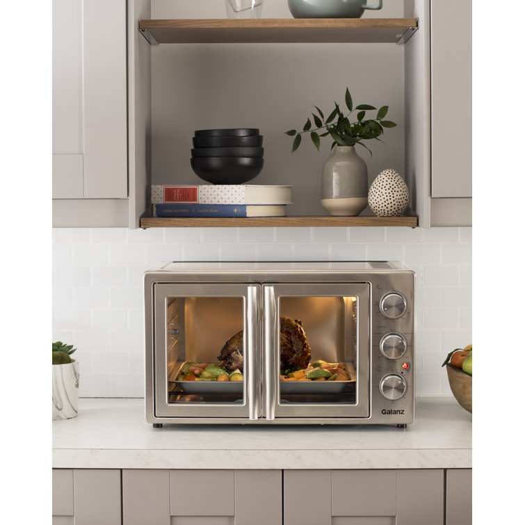 Galanz French Door Air Fryer Toaster Oven & Reviews Wayfair